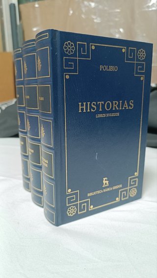 Historias: Libros I-IV t. 2. Libros V-XV t. 3. ...