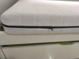 Cama nido Ikea blanca con cajones