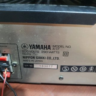 Yamaha Amplificador y Deck Cassette Stereo