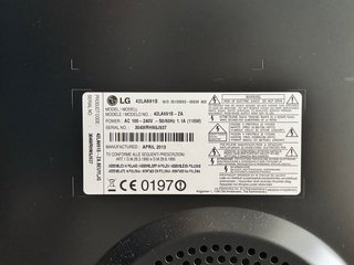 TV LG 42” Full HD Smart TV 42LA691S