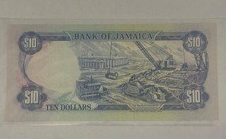 Giamaica 10 Dollari 1989