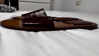 Sandalias Zara Piel Marrón