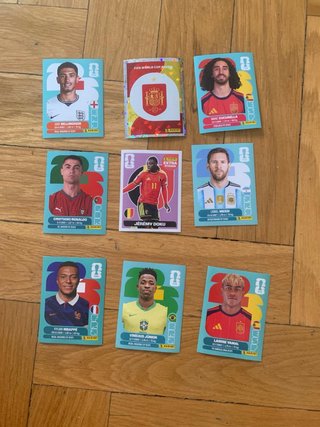 9 Cromos Mundial 2026 Panini