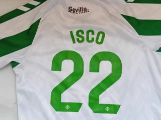 Camiseta Fútbol Niño Real Betis Isco Talla M