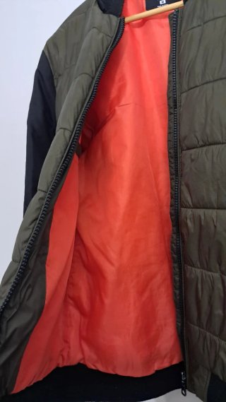 Chaqueta Acolchada Militar FSBN Verde Negra