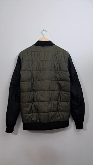 Chaqueta Acolchada Militar FSBN Verde Negra