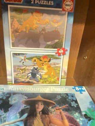 2 Puzzles Disney Junior El Rey León