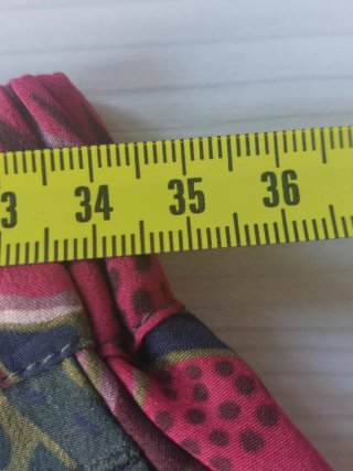 Pantaloni in seta fantasia floreale