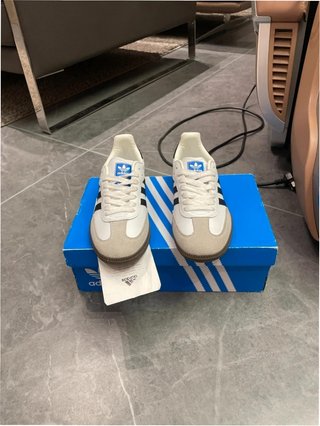 Adidas Samba Talla 44 Beige/Blanco