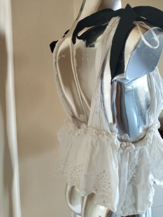 Top Zara pizzo sangallo tg S