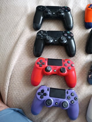 Lote 8 Mandos PS4 para piezas