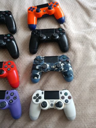 Lote 8 Mandos PS4 para piezas