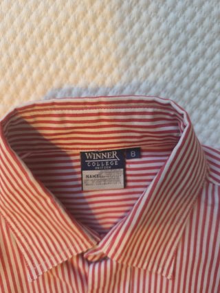 Camisa primaria Colegio Europa Talla 8