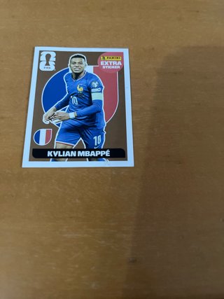 Cromo Mbappé Bronce Extra Sticker Mundial