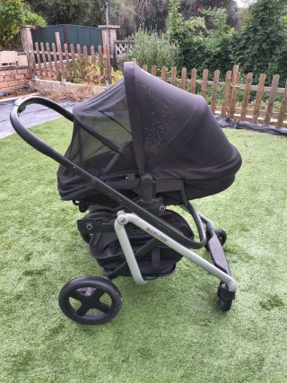 Silla de paseo Maxi-Cosi lila+duo kit asientos ind