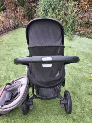 Silla de paseo Maxi-Cosi lila+duo kit asientos ind