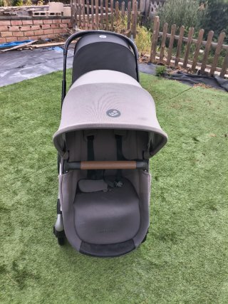 Silla de paseo Maxi-Cosi lila+duo kit asientos ind