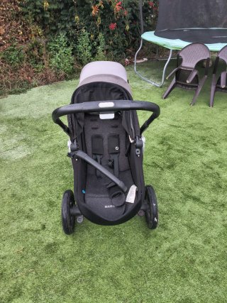 Silla de paseo Maxi-Cosi lila+duo kit asientos ind