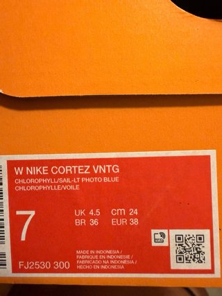 Nike Cortez VNTG Chlorophyll/Sail-Lt Photo Blue