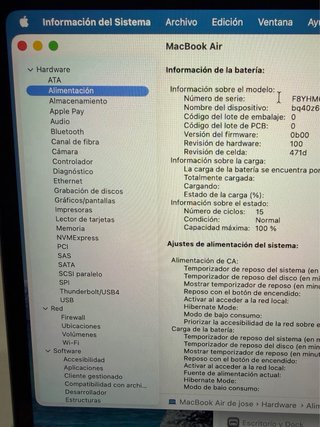MacBook Air 13,6¨/M4//16GB Memoria/512GB capacidad