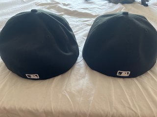 2 Gorras New Era NY Tallas 7 7/8 y 8