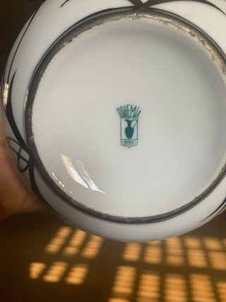 Jarra y plato Bohemia Plata de Ley