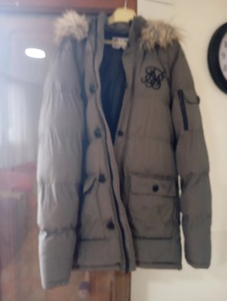 Chaqueta de invierno SikSilk gris