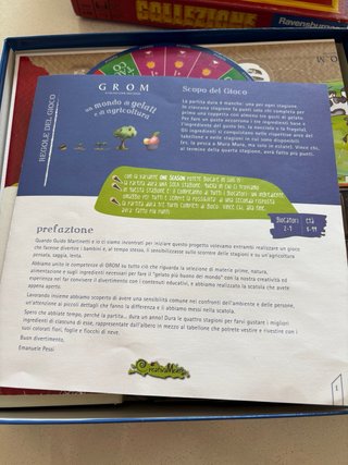 Gioco da tavolo GROM - Un mondo di gelati