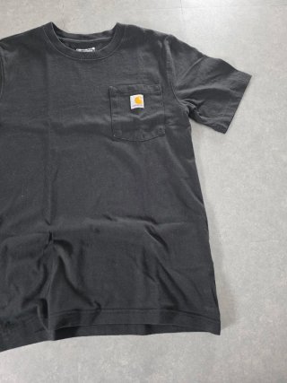 T-shirt Carhartt Nera Taschino Taglia S