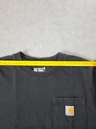 T-shirt Carhartt Nera Taschino Taglia S