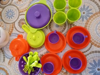Cocinita de madera