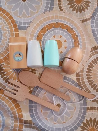 Cocinita de madera