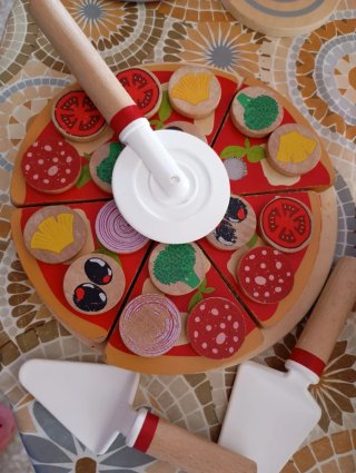 Cocinita de madera