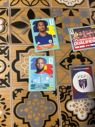 Cartas Panini Mundial Colección