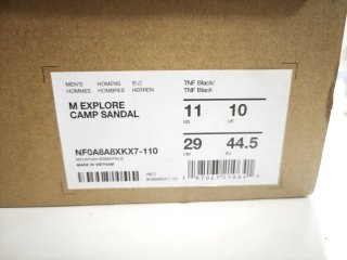 Sandalias The North Face Explore Camp 44.5 NUEVAS