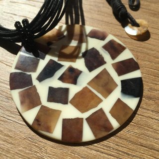 Pack 3 collares étnicos nácar, semillas y cristal