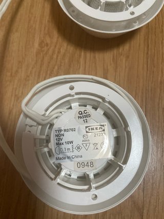 2 Focos LED Vitrina Deltof IKEA
