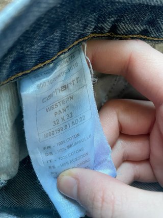 Vaqueros Carhartt Azules