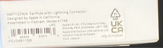 Cuffie EarPods Apple Lightning Bianco