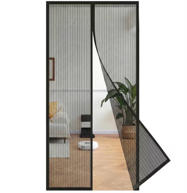 Mosquitera magnética para puertas