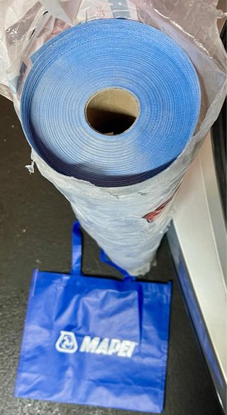 Lámina Impermeabilización MAPEI Azul