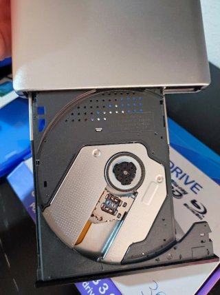 Lector/Grabador Blu-ray USB 3.0 + 2 Discos