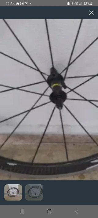 Rueda Delantera Mavic Cosmic