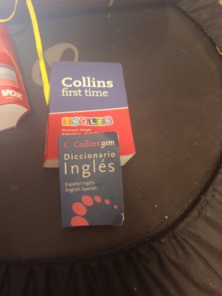 Diccionario de ingles español Collins.