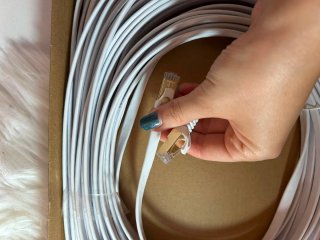 Cable Ethernet 30M 40Gbps LAN Alta Velocidad