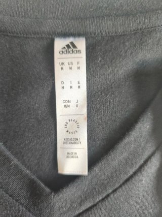 Camiseta Adidas Hombre Negra