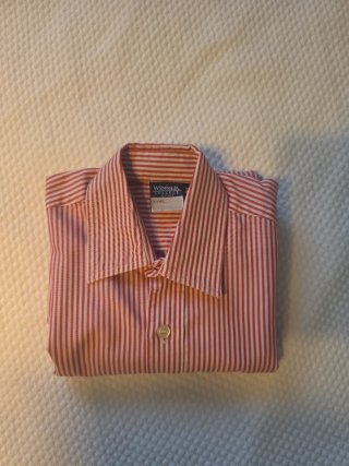 Camisa Colegio Europa Rayas Rojas T-10