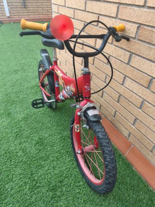 Bicicleta infantil Cars 95, 4-6 años