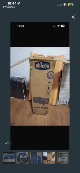 Cuna de viaje Chicco plegable