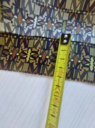 Pantaloni in seta multicolore